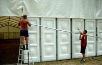Opbouw aluhal