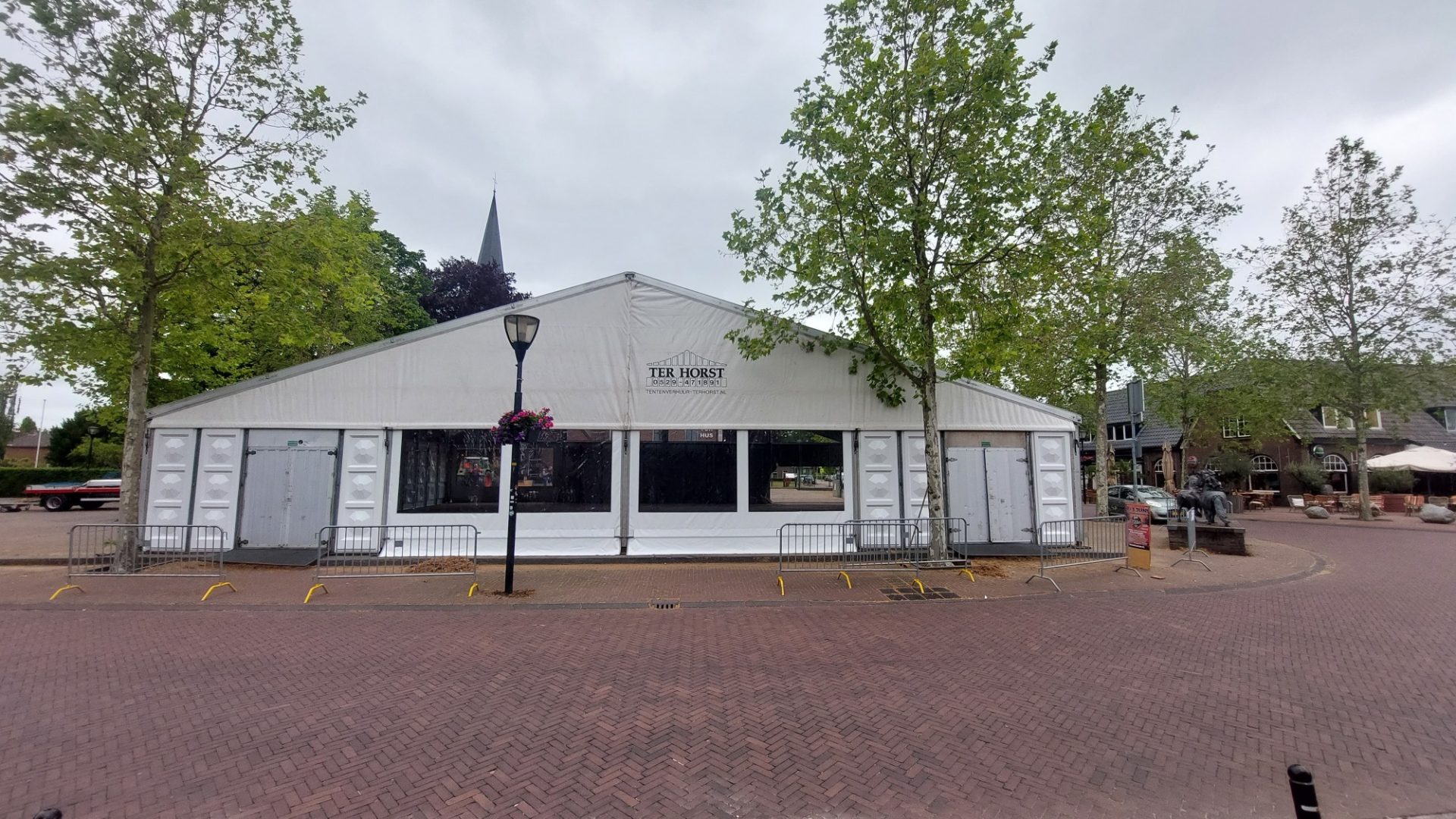 Tent huren voor 500 man